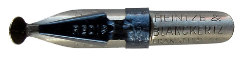 Antike Schnurzugfeder, Heintze & Blanckertz, Redisfeder 1146, 5mm, Typ1