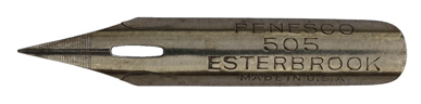 Antike Kalligrafie Spitzfeder, R. Esterbrook & Co, No. 505, Penesco Pen