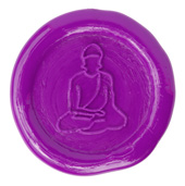 Siegelstempel-Platte, Buddha