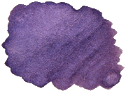 Farbmuster Ultra Lilac Kalligraphie-Tinte