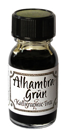 Alhambra-Grün Kalligraphie-Tinte