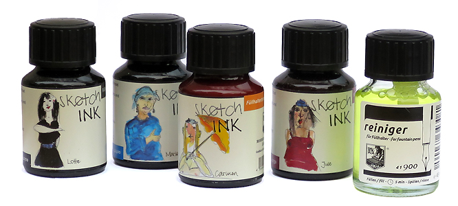 Rohrer & Klingner, sketchINK ®, pigmentierte Füllertinte