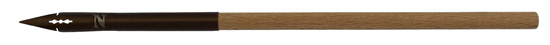Antike Kalligrafie Spitzfeder, Schreibfeder, William Mitchell, Selected "N", Medium Point, mit Halter