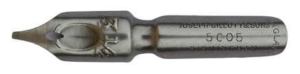 Bandzugfeder, Joseph Gillott & Sons LTD, No. 5005-3 1/2, 0,9mm, Ornamental Writing Pen