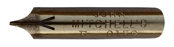 Bandzugfeder, John Mitchell, No. F 0132, 0,65 mm, Typ 1