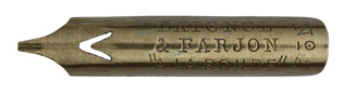 Bandzugfeder, Baignol & Farjon, No. 394-2, A la Ronde, Typ 2