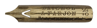 Bandzugfeder, Baignol & Farjon, No. 394-1, A la Ronde, Typ 2