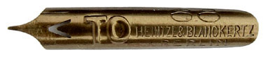 Bandzugfeder, Heintze & Blanckertz, No. 66, To-Feder, 0,25mm