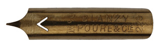 Bandzugfeder, Blanzy-Poure & Cie, No. 229-0, 0,3mm
