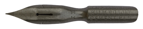 Antike Kalligraphie Spitzfeder, Perry & Co Ltd, J. Alexandres Humboldt Cement Pen EF, Typ 2
