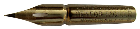 M. Myers & Son, No. 3165, The Celebrated Meteor Facile Pen