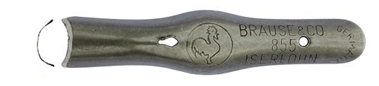 Linolschnitt-Werkzeug, Brause & Co, No. 855, Modell 2, Typ 1