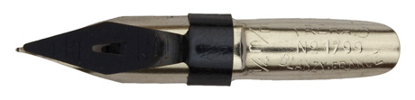 Antike Schnurzugfeder, Blanzy-Conte-Gilbert, No. 1799, 1/4mm, Treraid