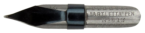 Schnurzugfeder, Perry & Co, No. 613, 0,5 mm, Artletta Pen