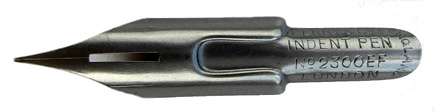 Perry & Co, Indent Pen, No. 2300 EF, Typ 1