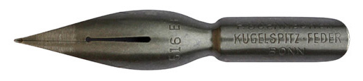 F. Soennecken, Kugelspitzfeder No. 516 EF, Typ 1