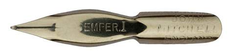 Antike Pfannenfeder, John Mitchell, No. 1, Semper Series