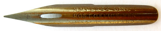 M. Myers & Son Ltd., Postoffice Pen No. 1896 F