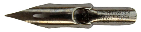 M. B. Hudson, No. 35, Amalgam Pen