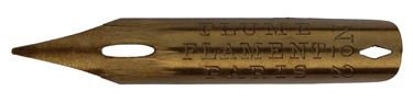 Unbekannter Hersteller, No. 2, Typ 2, Plume Flament
