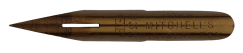 Antike Spitzfeder, John Mitchell, No. 033 EF, Ministry Pen
