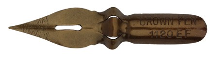 Antike Spitzfeder, Orlik, No. 1120 EF, Crown Pen