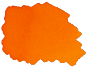 Farbmuster Orangentinte