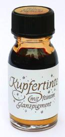 Kupfertinte, Kalligraphie-Tinte mit Glanzpigment