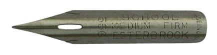 Antike Kalligrafie Schreibfeder, R. Esterbrook & Co, No. 556, School Medium Firm, Typ 2