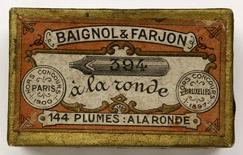 Antike Schreibfederschachtel, Baignol & Farjon, No. 394