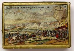 Antike Schreibfederschachtel, Compagnie Francaise, Sergent Major, No. 2500