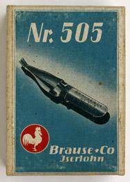 Antike Schreibfederschachtel, Brause & Co, No. 505, 1mm