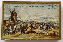 Antike Schreibfederschachtel, Compagnie Francaise, Sergent Major