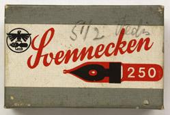 Antike Schreibfederschachtel, F. Soennecken, No. 250