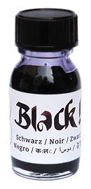Schwarze Kalligraphietinte, Black